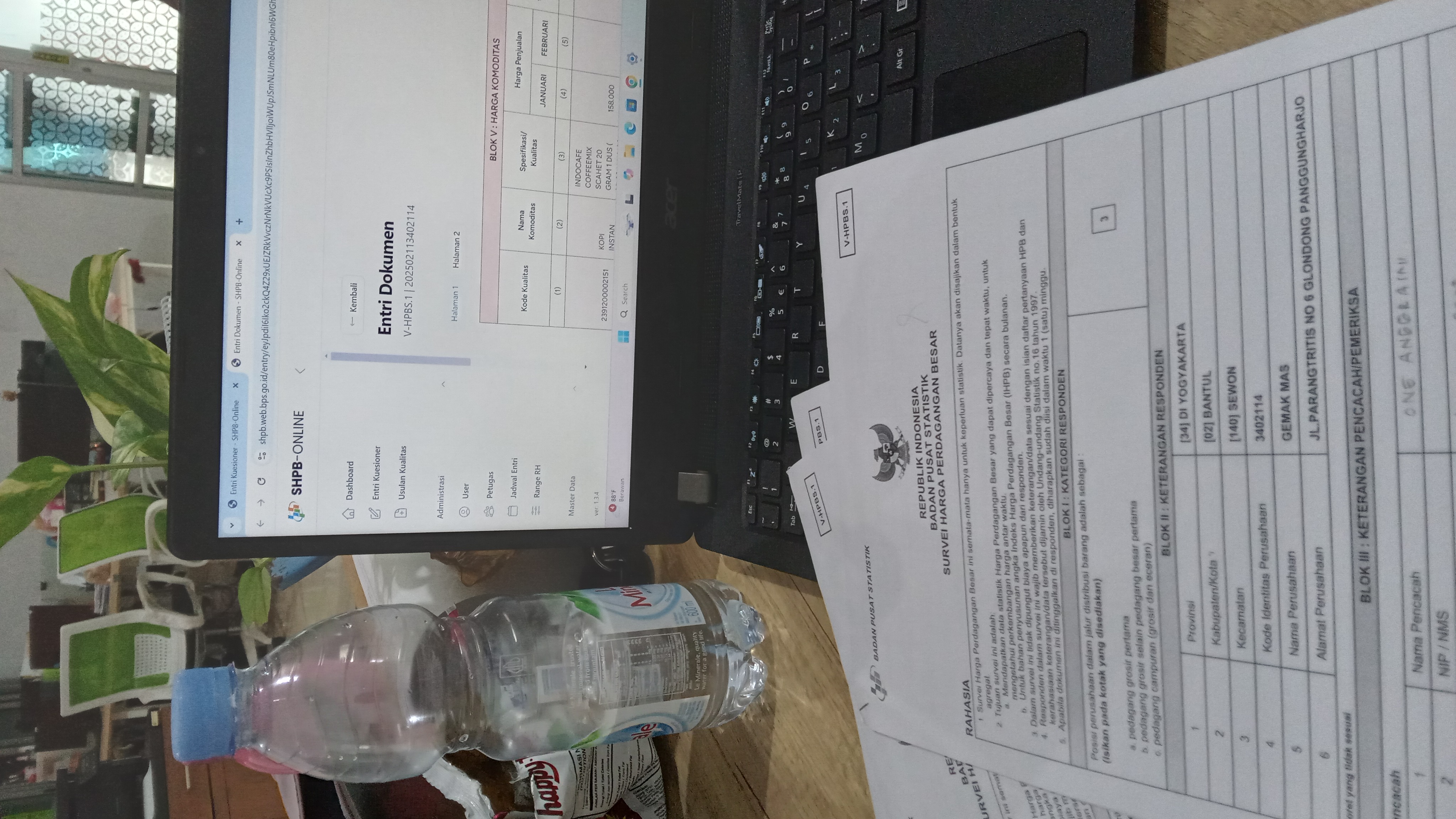Statistical Price Data Processing (SHPB & SHKPKNM)